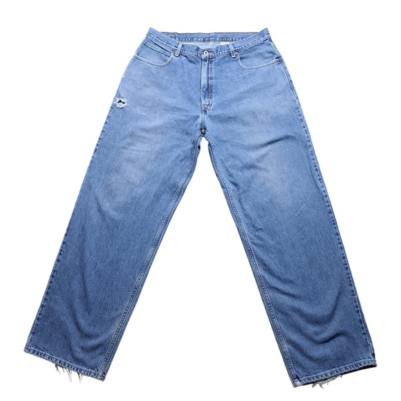 Levi's Other - Levi's Dry Goods Jeans Mens 36x31 Blue Fair Distressed Straight Leg Denim
